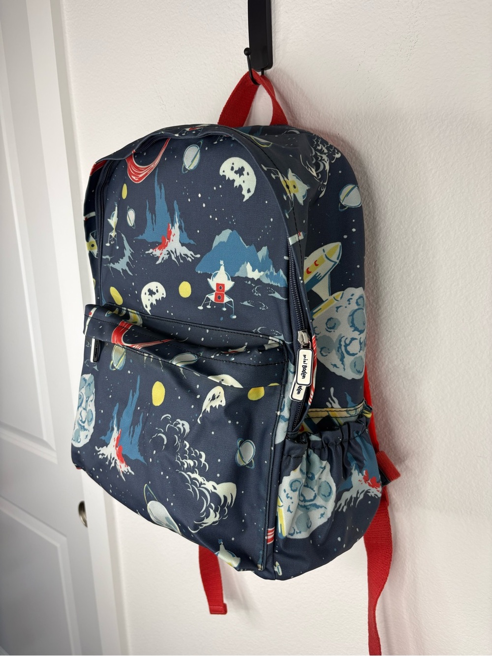 Mini Boden Outer Space & Rockets Waterproof Backpack - Picture 8 of 16